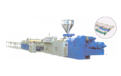 PVC Wave Plate And Trapezia-shaped Plate Production Line